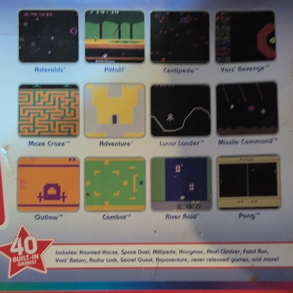 Atari Flashback 2 Retro Gaming Console - Black and Brown - Picture 6 of 6